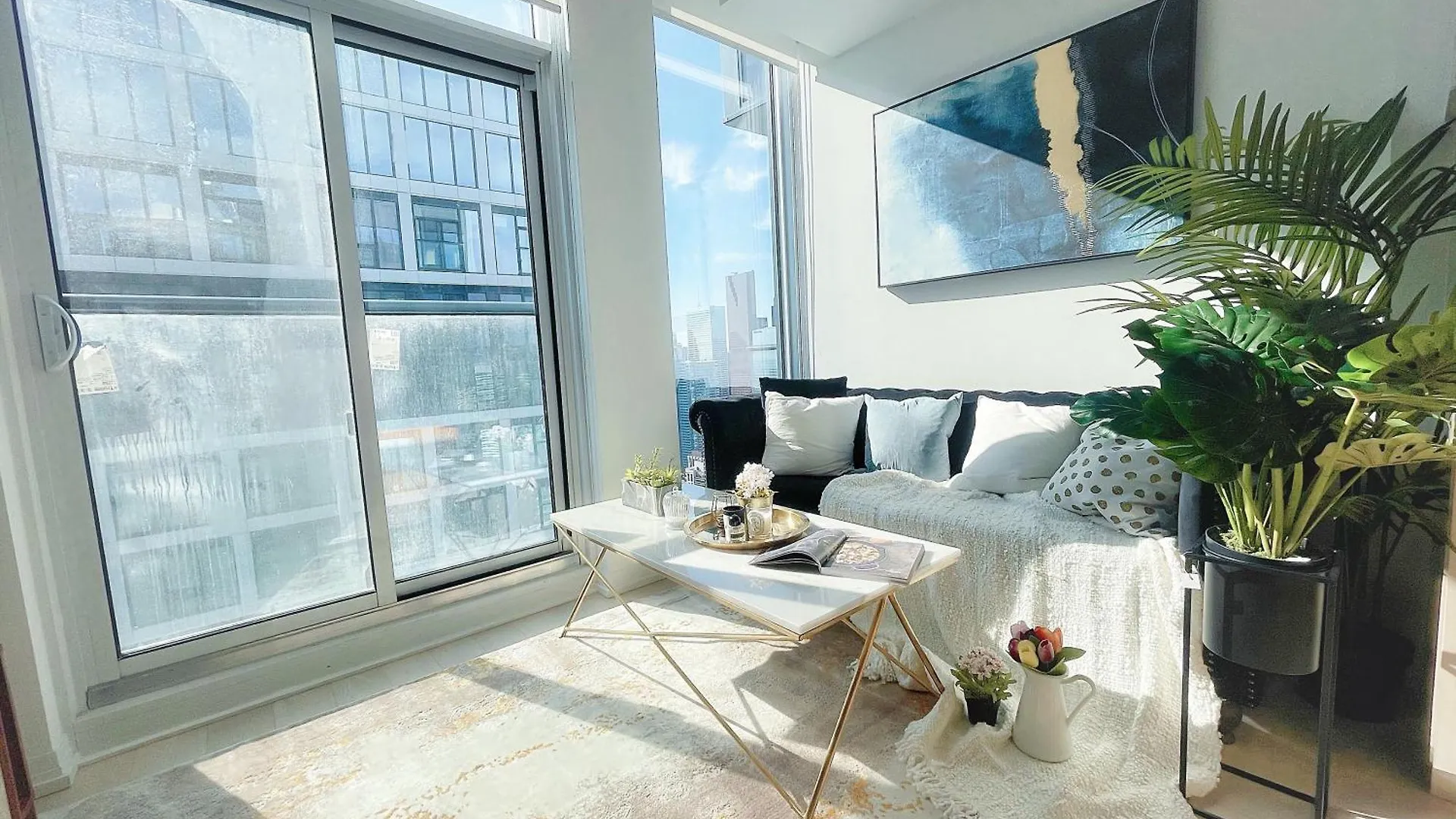 Infivilla Duplex Penthouse Suites Skyline Lake View Downtown טורונטו קנדה