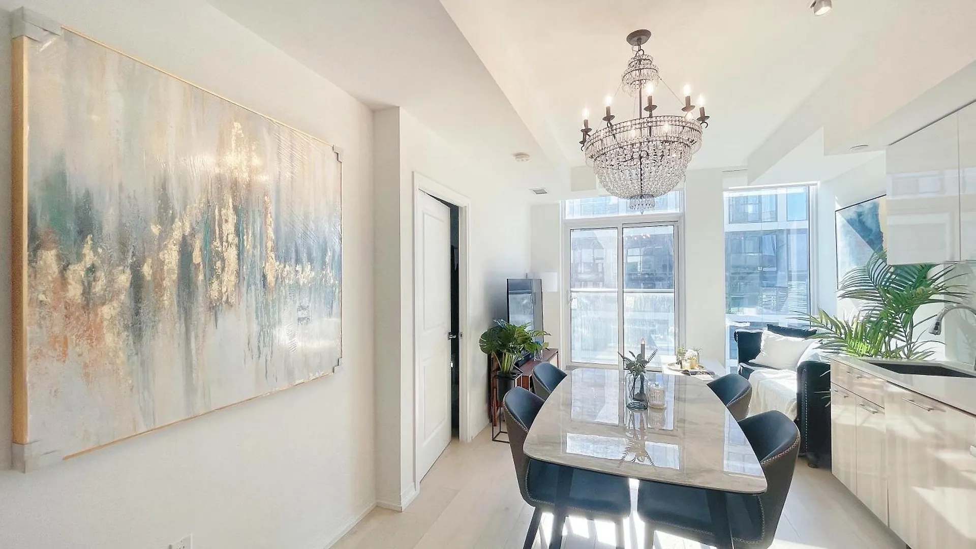 Infivilla Duplex Penthouse Suites Skyline Lake View Downtown טורונטו